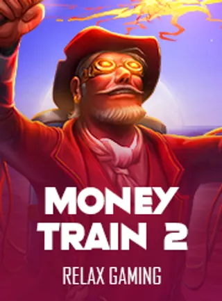 Okładka slotu Money Train 2 na banerze AllySpin